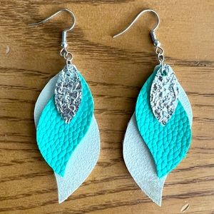 Handmade Leather Earrings